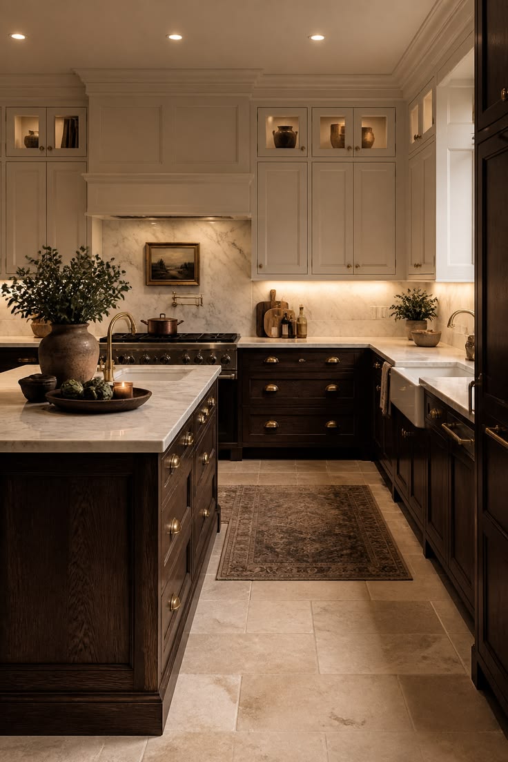 Classic high end kitchen